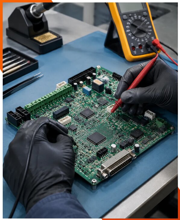 Ремонт электронных плат станков и ЧПУ в Сибае
